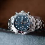Omega Seamaster Diver 300 M 2598.80.00 (Onbekend (willekeurig serienummer)) - Blauw wijzerplaat 42mm Staal (3/5)