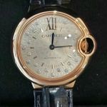 Cartier Ballon Bleu 36mm WGBB0053 (2024) - Zilver wijzerplaat 37mm Roségoud (1/1)