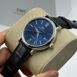 IWC Portofino Automatic IW356523 (2023) - Blauw wijzerplaat 40mm Staal (3/8)