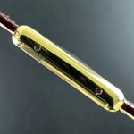 Cartier Tank Vermeil Unknown (1990) - Brown dial 31 mm Steel case (6/8)