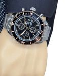 Breitling Superocean Heritage II Chronograph U13313121B1A1 (2024) - Black dial 44 mm Gold/Steel case (2/8)