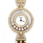 Chopard Happy Diamonds 4097 (Unknown (random serial)) - Gold dial 24 mm Yellow Gold case (1/5)