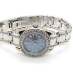 Rolex Lady-Datejust Pearlmaster 80319 (Unknown (random serial)) - Blue dial 29 mm White Gold case (2/6)