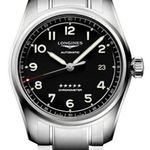 Longines Spirit L3.410.4.53.6 (2025) - Black dial 37 mm Steel case (1/1)