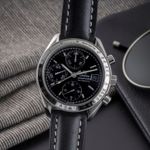 Omega Speedmaster Date 3513.50.00 (Onbekend (willekeurig serienummer)) - Zwart wijzerplaat 39mm Staal (3/8)