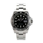 Rolex GMT-Master II 116710LN (2008) - Zwart wijzerplaat 40mm Staal (2/8)