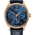 IWC Portuguese Perpetual Calendar IW344205 (2026) - Blue dial 42 mm Red Gold case (1/1)