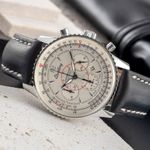 Breitling Montbrillant A41330 (2002) - Silver dial 38 mm Steel case (2/8)