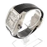 Cartier Santos 100 2878 (2005) - White dial 33 mm Steel case (2/6)