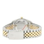 Rolex Oyster Perpetual Date 15223 (1993) - White dial 34 mm Gold/Steel case (4/5)