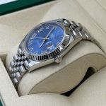 Rolex Datejust 41 126334 (2022) - Blue dial 41 mm Steel case (7/8)