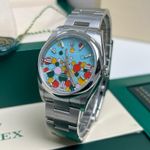 Rolex Oyster Perpetual 36 126000 (2024) - Blauw wijzerplaat 36mm Staal (2/7)