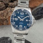Longines HydroConquest L3.782.4.96.6 (Onbekend (willekeurig serienummer)) - Blauw wijzerplaat 43mm Staal (3/8)