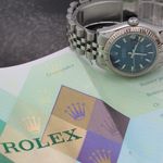 Rolex Datejust 31 178274 (Unknown (random serial)) - Blue dial 31 mm Steel case (3/8)
