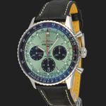 Breitling Navitimer 1 B01 Chronograph AB0138 (2024) - Zwart wijzerplaat 43mm Staal (1/8)