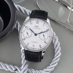 IWC Portuguese Automatic IW500705 (Unknown (random serial)) - Silver dial 42 mm Steel case (1/8)