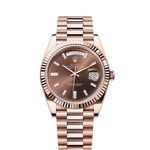 Rolex Day-Date 40 228235 (2024) - Bruin wijzerplaat 40mm Roségoud (1/8)