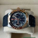 Breitling Chronomat 42 UB0134101B1S1 (2025) - Green dial 43 mm Gold/Steel case (5/7)