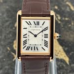 Cartier Tank Louis Cartier WGTA0011 (2025) - Silver dial 34 mm Rose Gold case (4/8)