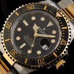 Rolex Sea-Dweller 126603 (2024) - Black dial 43 mm Gold/Steel case (3/7)