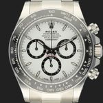 Rolex Daytona 126500LN (2024) - Wit wijzerplaat 40mm Staal (2/8)