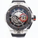 Hublot Big Bang Ferrari 402.JQ.0123.NR (2020) - Transparent dial 45 mm Ceramic case (5/16)