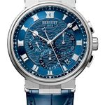 Breguet Marine 5527BB/Y2/9WV (2026) - Blue dial 42 mm White Gold case (1/1)