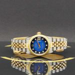 Rolex Datejust 31 68273 (1991) - Blue dial 31 mm Gold/Steel case (4/7)