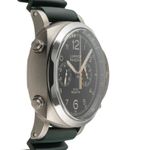 Panerai Luminor 1950 Regatta 3 Days Chrono Flyback PAM00652 (Onbekend (willekeurig serienummer)) - Zwart wijzerplaat 47mm Titanium (7/8)