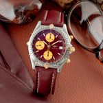 Breitling Chronomat 81.950 B13047 (1990) - Red dial 40 mm Steel case (1/8)