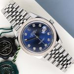 Rolex Datejust 41 126334 (2018) - Blue dial 41 mm Steel case (1/8)