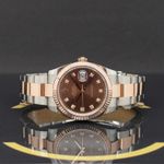 Rolex Datejust 41 126331 (2021) - Brown dial 41 mm Gold/Steel case (4/7)