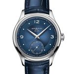 Montblanc Heritage 128666 (2023) - Blue dial 39 mm White Gold case (2/3)