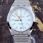 Breitling Chronomat 36 A10380101A4A1 (2026) - Wit wijzerplaat 36mm Staal (2/8)