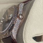 Unknown Unknown 128155RBR (2023) - Diamond dial 36 mm Yellow Gold case (3/4)
