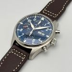 IWC Pilot Chronograph IW377714 (2016) - Blue dial 43 mm Steel case (5/10)