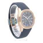 Patek Philippe Aquanaut 5261R-001 (2023) - Blue dial 40 mm Rose Gold case (7/7)