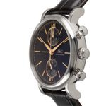 IWC Portofino Chronograph IW391404 (Unknown (random serial)) - Black dial 39 mm Steel case (6/8)