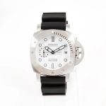 Panerai Luminor Submersible PAM02223 (2022) - White dial 42 mm Steel case (3/8)