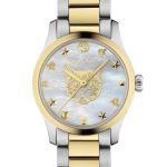 Gucci G-Timeless YA1265012 (2024) - Pearl dial 27 mm Gold/Steel case (2/3)