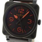 Bell & Ross BR 03 BR0392-CKA-00598 (2022) - Brown dial 42 mm Ceramic case (1/6)