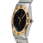 Omega Constellation Day-Date 396.1070.1 (1991) - Black dial 32 mm Steel case (6/8)