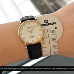 Rolex Cellini Time 5115 (Unknown (random serial)) - Silver dial 32 mm Yellow Gold case (2/8)