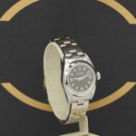 Rolex Oyster Perpetual 67180 (1996) - Black dial 26 mm Steel case (3/7)