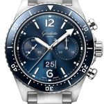 Glashütte Original SeaQ Chronograph 1-37-23-02-81-70 (2026) - Blue dial 43 mm Steel case (1/1)