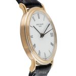 Patek Philippe Golden Ellipse 5738/1R-001 (1990) - Black dial 35 mm Rose Gold case (6/8)