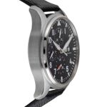 IWC Pilot Chronograph IW378001 (Unknown (random serial)) - Black dial 43 mm Steel case (7/8)