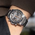 Tudor Montecarlo 7149 (1972) - Grey dial 40 mm Steel case (1/8)