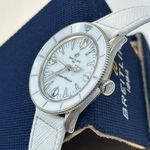 Breitling Superocean Heritage A10340A71A1X1 (2023) - Wit wijzerplaat 38mm Staal (6/8)