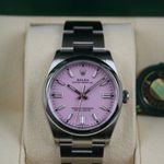 Rolex Oyster Perpetual 36 126000 (2025) - Pink dial 36 mm Steel case (2/8)